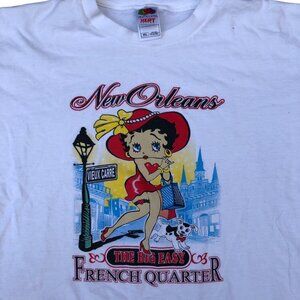 Vintage Betty BOOP French Quarter T Shirt XXL
